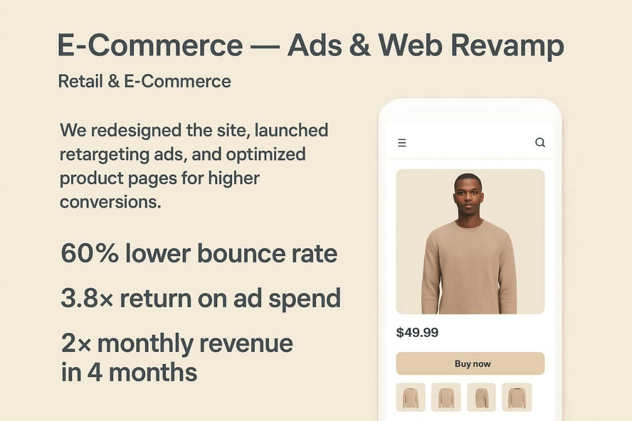 E-Commerce Ads Case Study