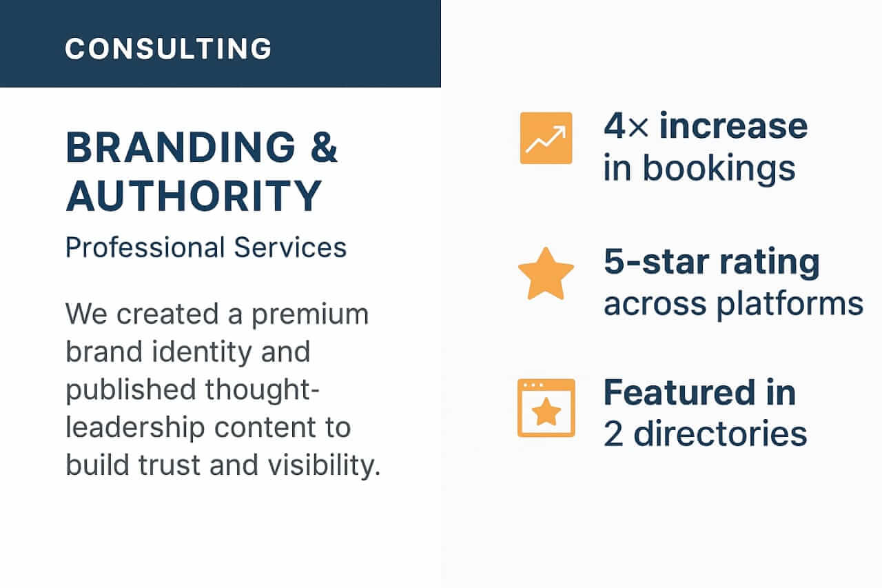 Consulting Branding Case Study